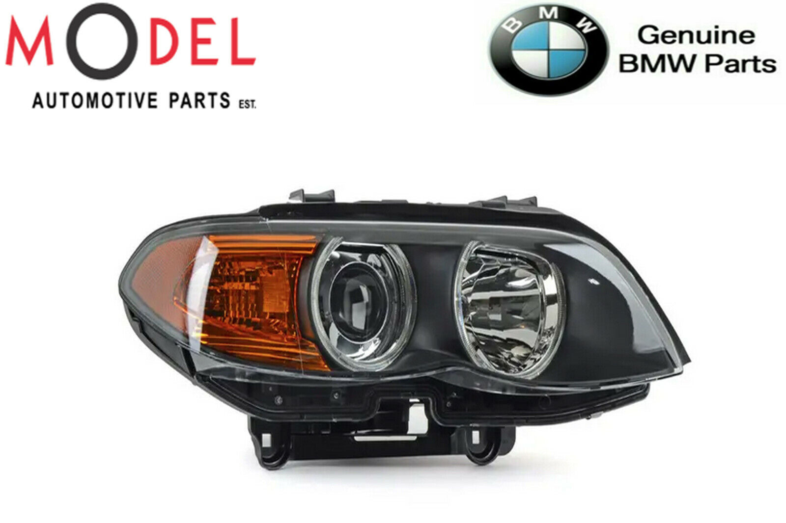 BMW X5 New Left Side Halogen Headlight Assembly Fits 2004-2006 - 63127164424