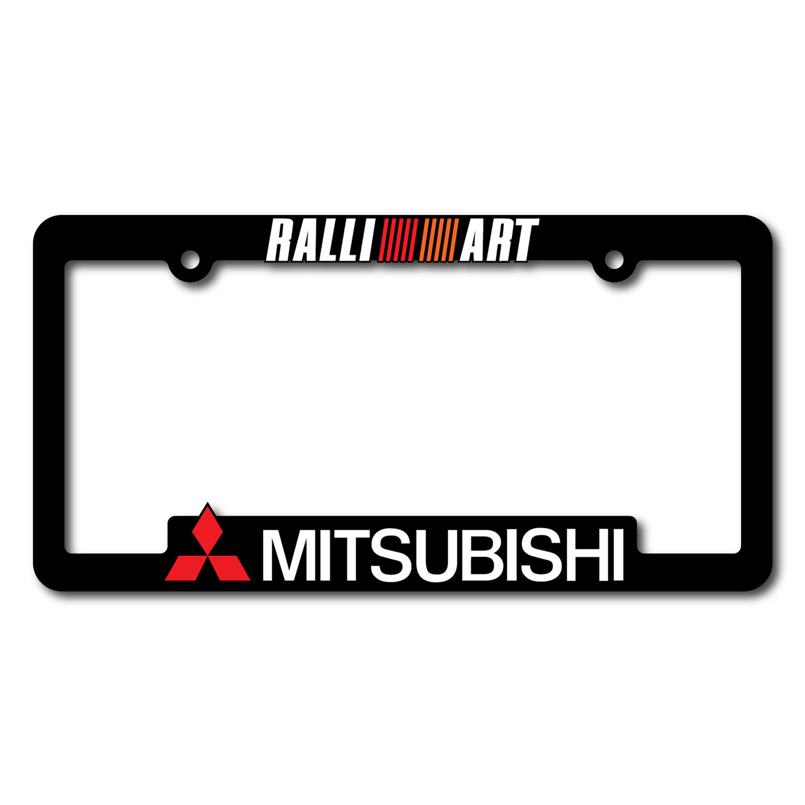 MITSUBISHI-License-Plate-Frames-RALLIART-EVO-Lancer-Evolution-X-6-7-8-9-10-11-12