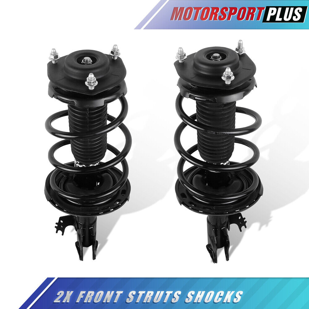 Pair Front Shocks Absorbers w/ Coil Springs For 2012-2017 Toyota Camry SE XSE