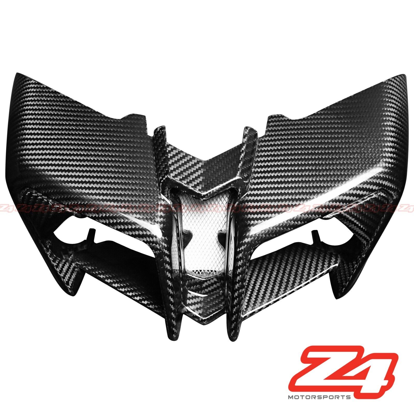 2016-2021 Yamaha FZ10 MT10 Carbon Fiber Upper Front Nose Headlight Fairing Cowl