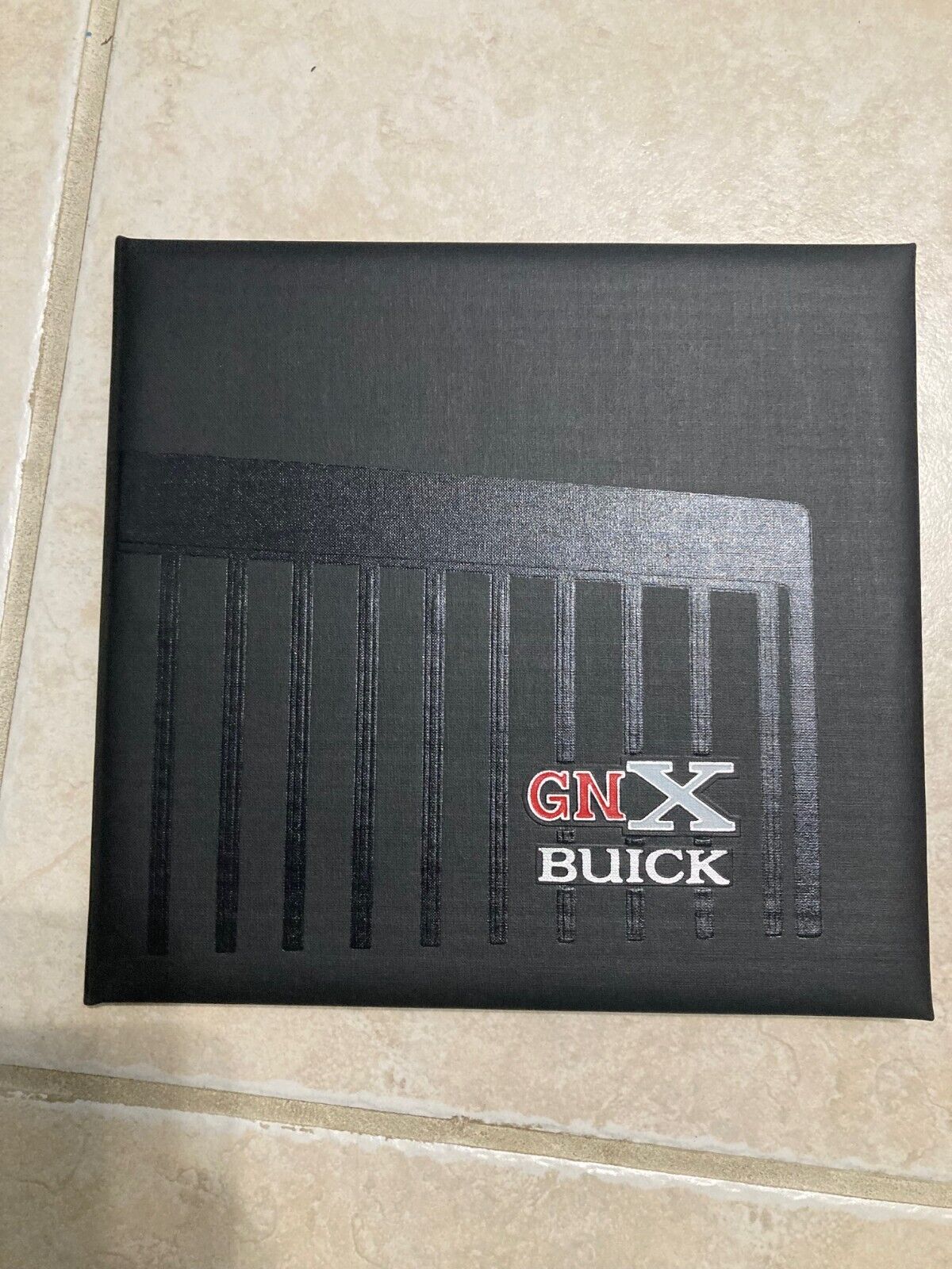 1987  BUICK GNX OWNERS PRODUCTION BUILD BOOK GM MARTYN L SCHORR