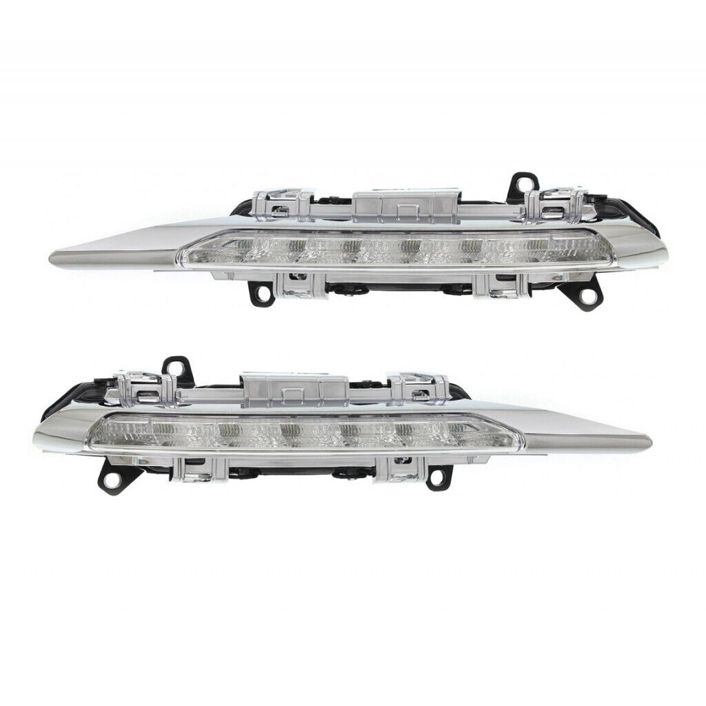 For Mercedes-Benz S350 2012 2013 Driving Light Driver and Passenger Side Pair