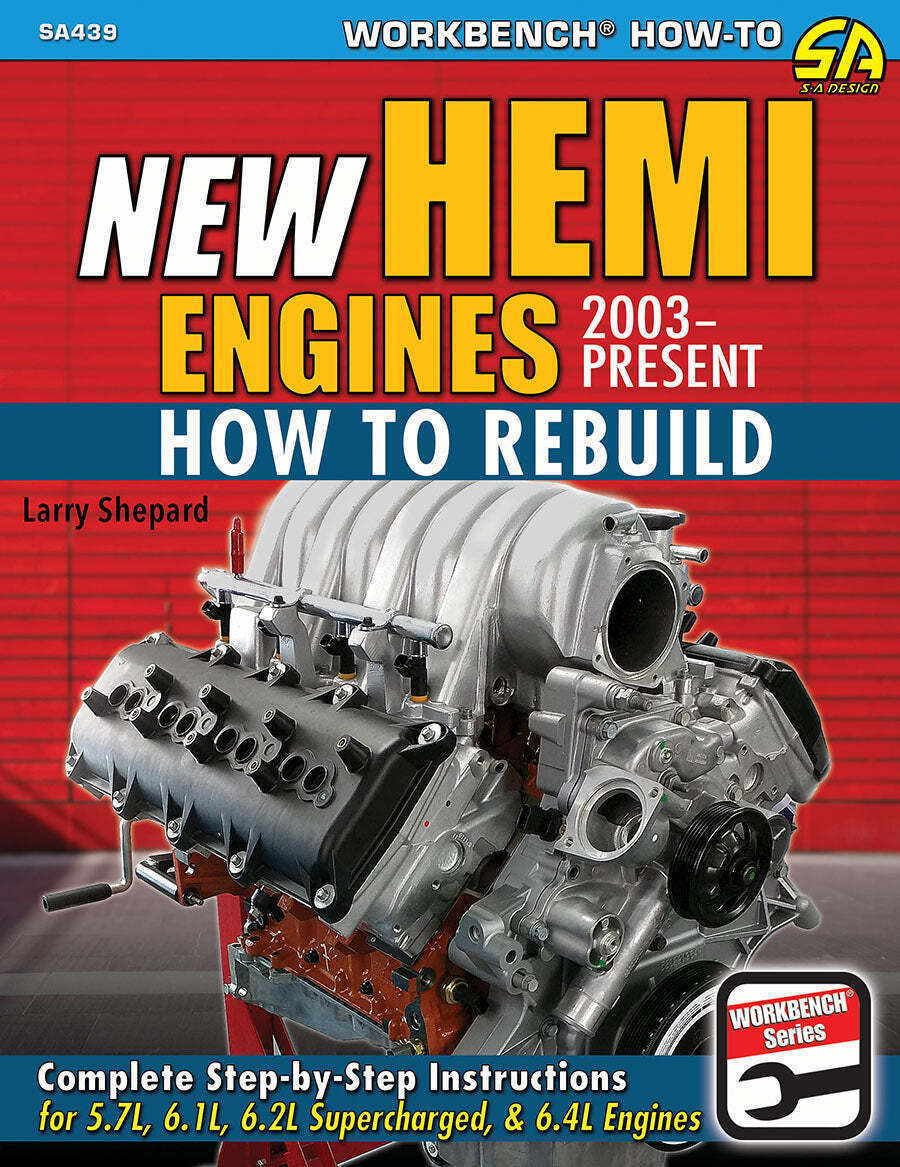 Hemi Engines 2003-Present How To Rebuild Manual 5.7L 6.1L 6.2L 6.4L Book