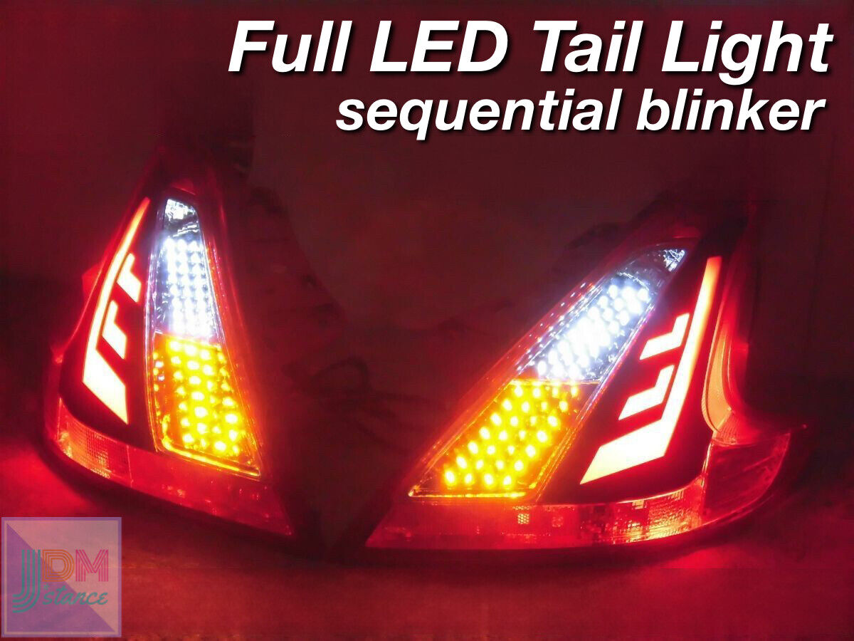 JDM NIssan Fairlady Z Z34 370Z 09-20 Full LED tail light Sequential blinker OEM