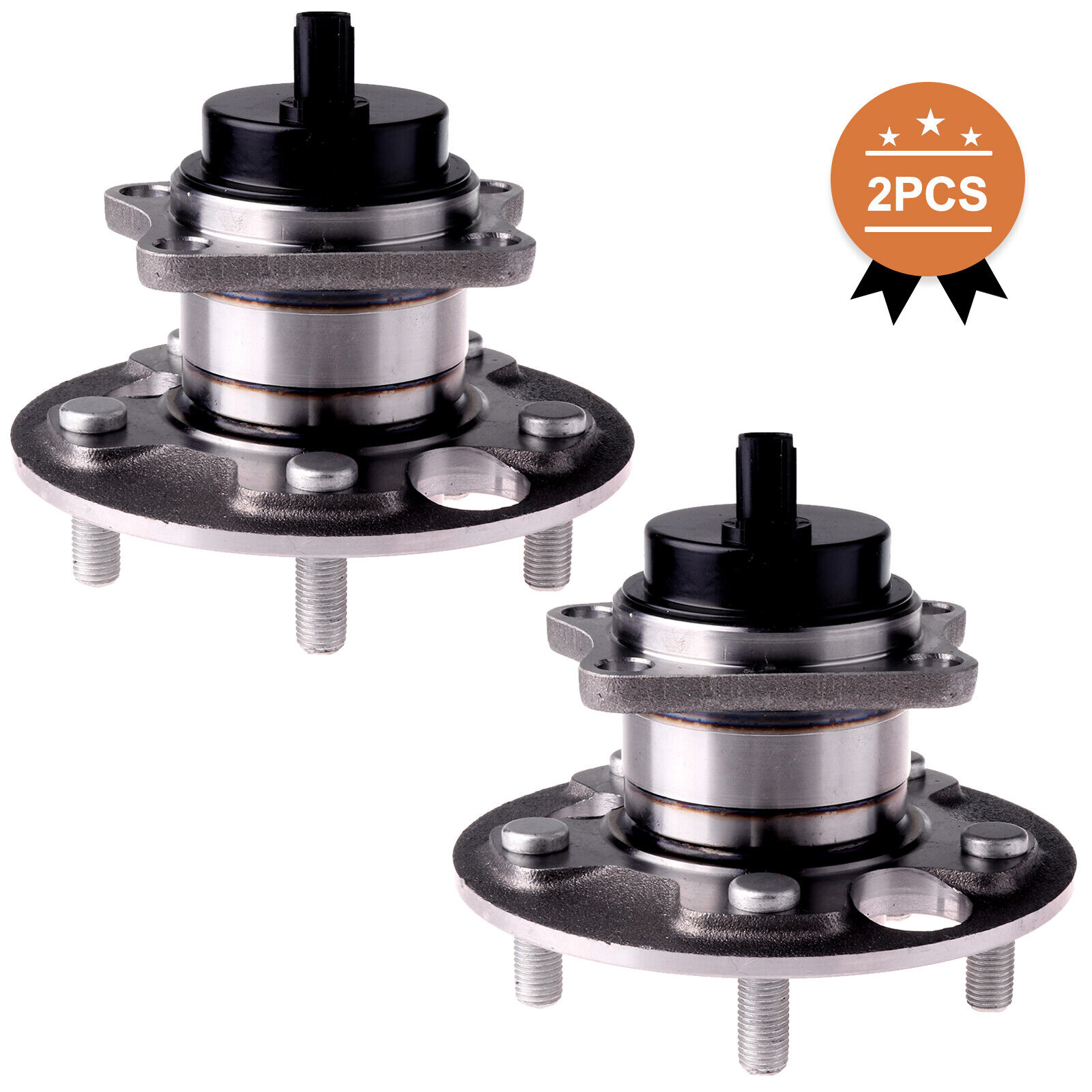 2×Rear Wheel Hub Bearing Assembly For 2008-2015 Scion Xb 2.4L with ABS