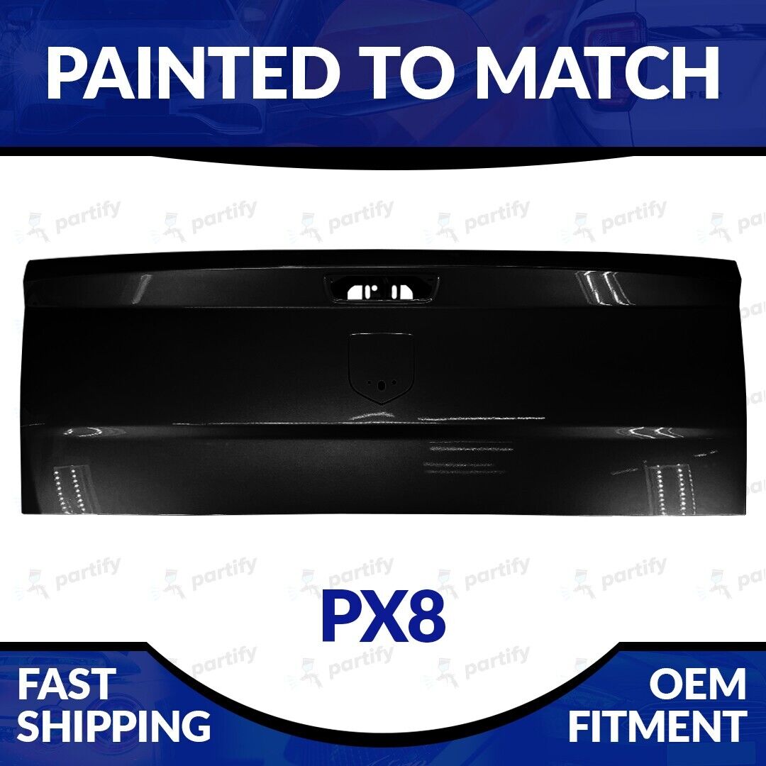 NEW Painted PX8 Black Crystal Tailgate For 2009-2018 Dodge RAM 1500/ 2500/ 3500