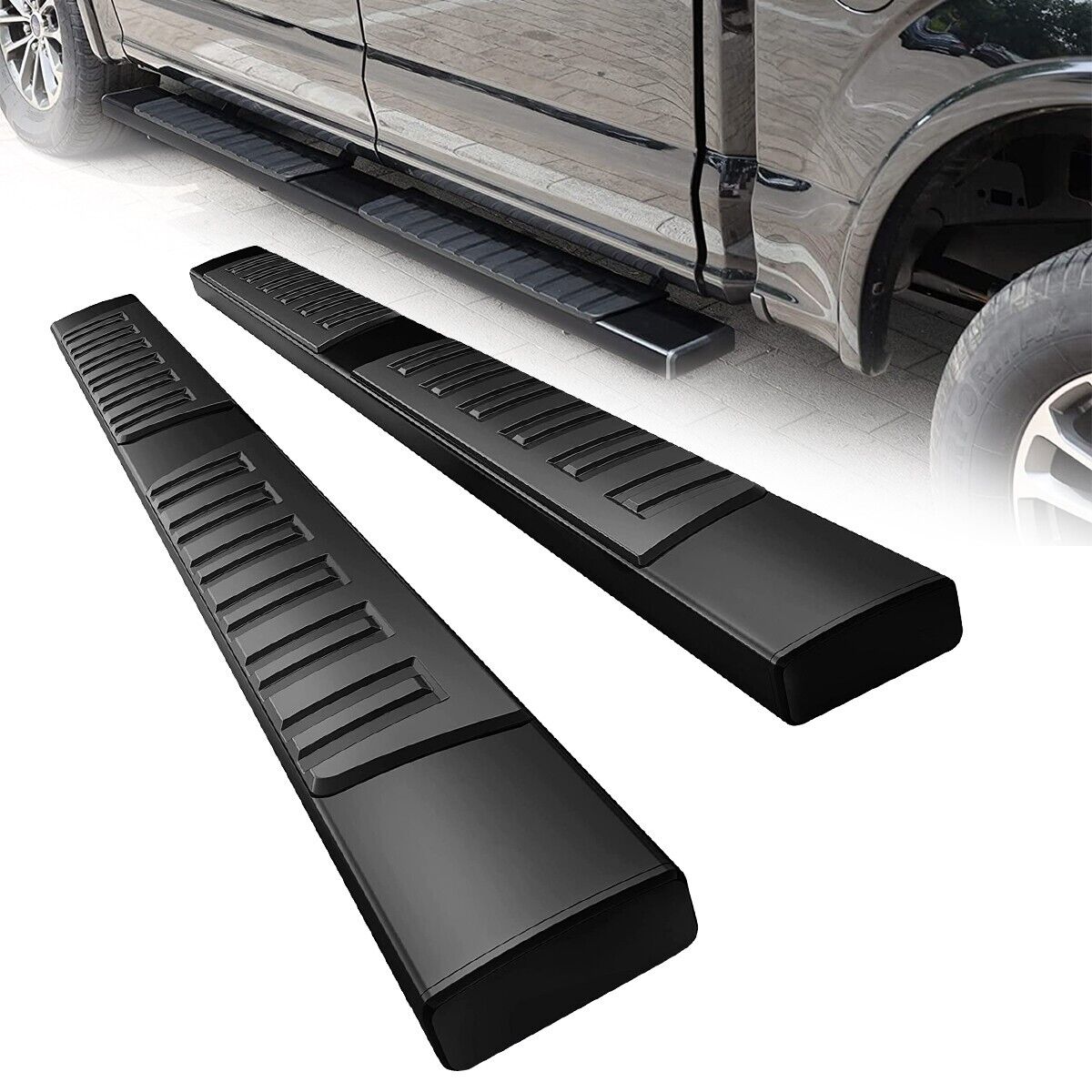 For 2007-2021 Toyota Tundra Extended/Double Cab Running Boards 6\'\' Side Steps
