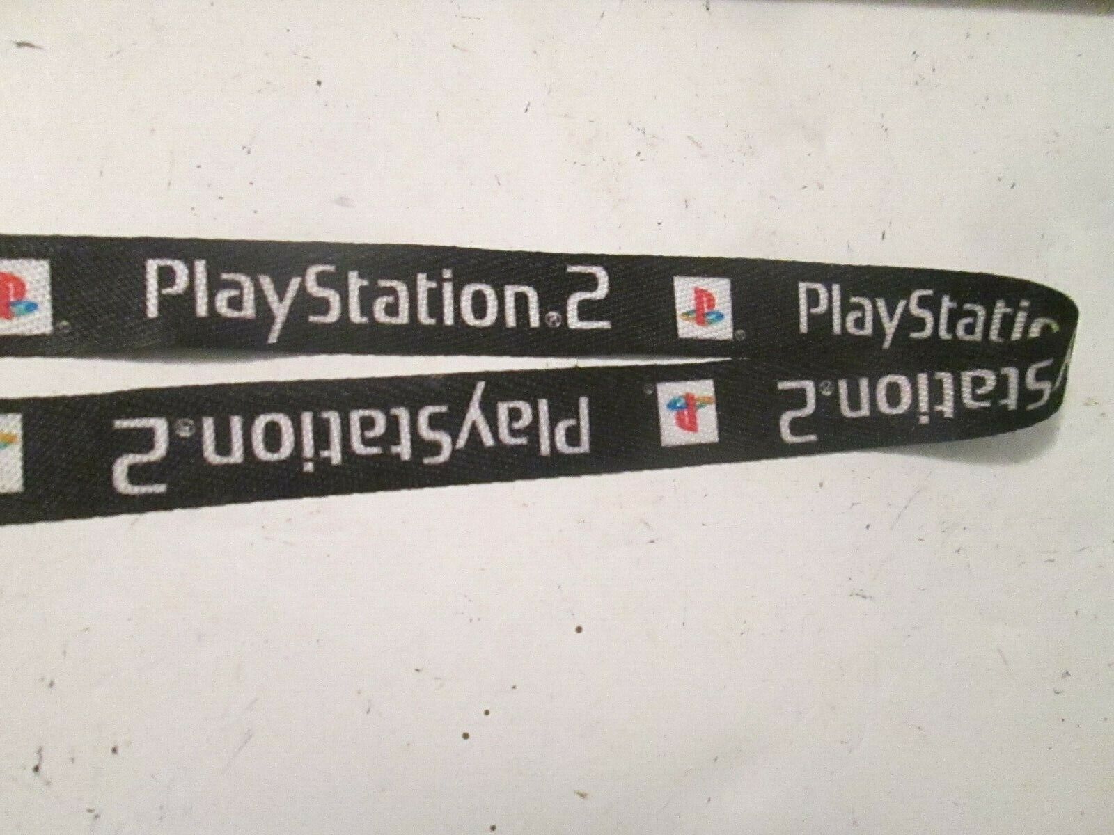 Gaming Racing Play Station 2 ID - Credential Lanyard in Black from ALMS Sponsor 