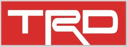 TRD TOYOTA RACING DEVELOPMENT VINYL STICKER DECAL JDM SUPRA CELICA FRS GT86 TACO
