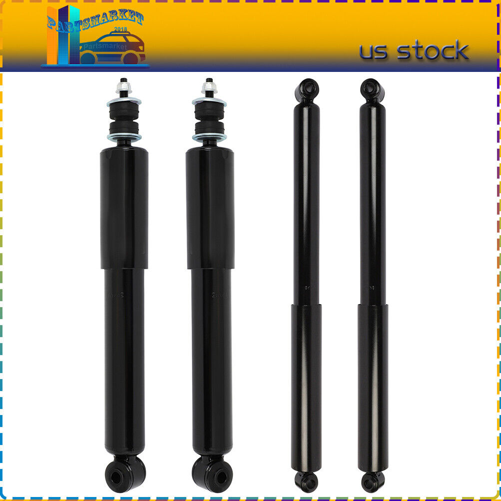 For 1990-1996 FORD F-150 Front Rear Driver & Passenger Shocks Absorbers Kit of 4