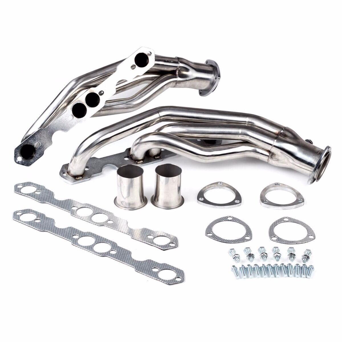 For 88-97 CHEVY GMC MANIFOLD STAINLESS HEADER EXHAUST 5.0/5.7 C/K PICK UP