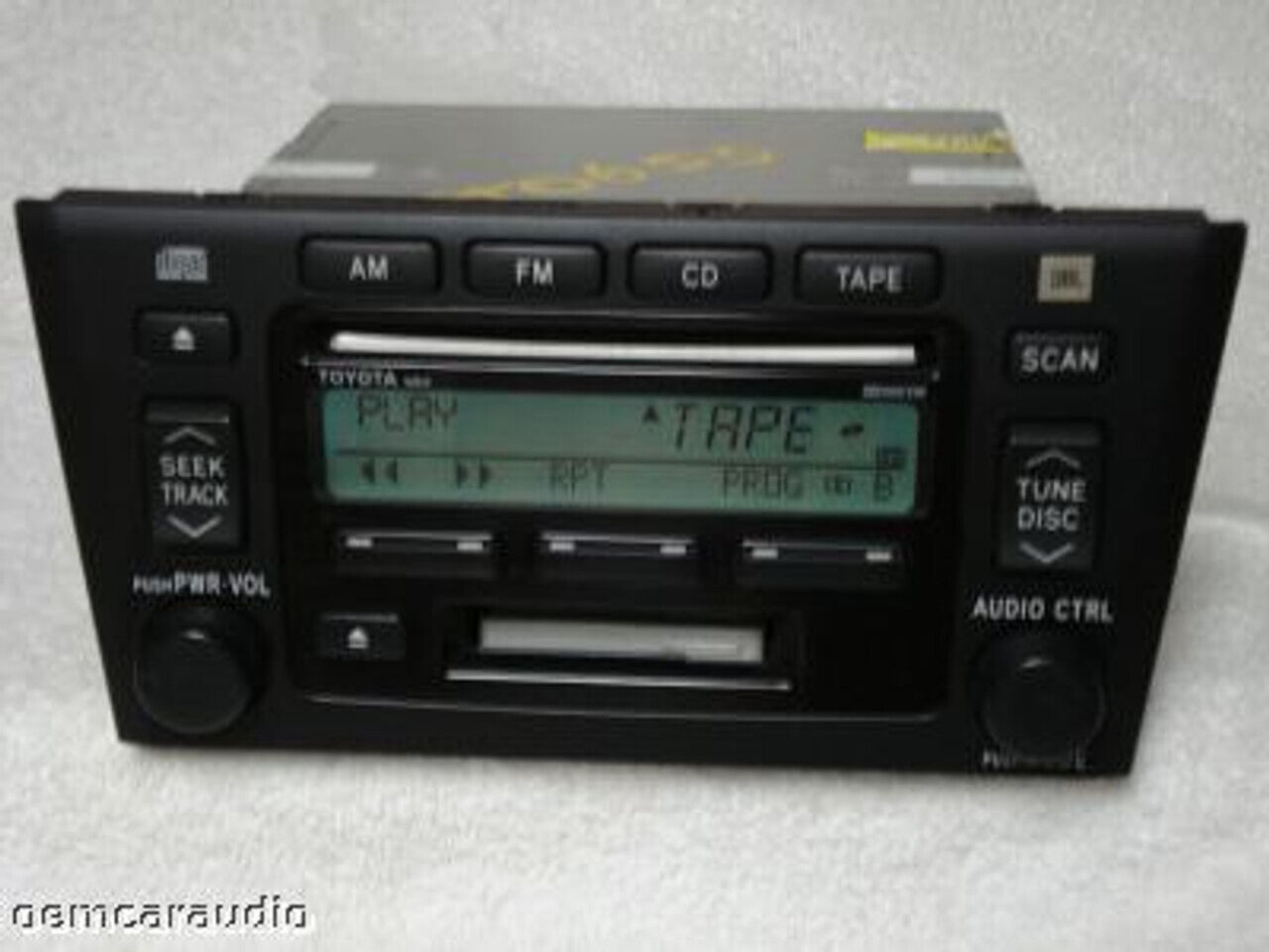 2000 01 02 03 04 TOYOTA Avalon Radio JBL Stereo CD Tape Player 16824 86120-AC091
