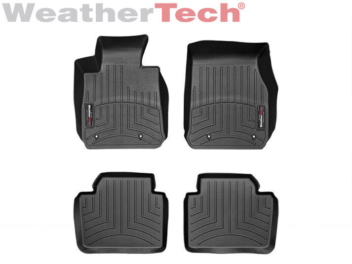 WeatherTech Floor Mats FloorLiner for BMW 3-Series (F30/F31) / M3 (F80) - Black