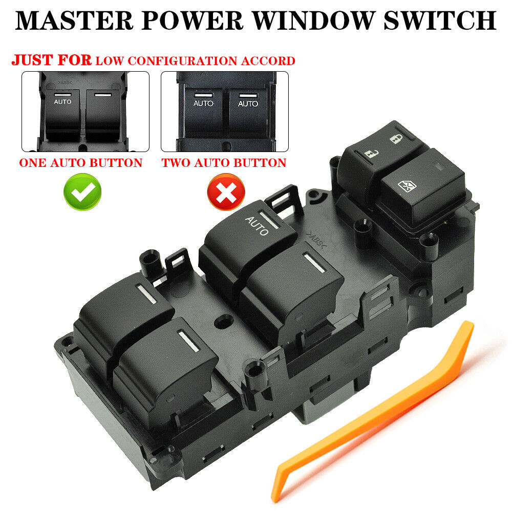 Master Power Window Switch Control For Honda Accord 2008 2009 2010 2011 2012