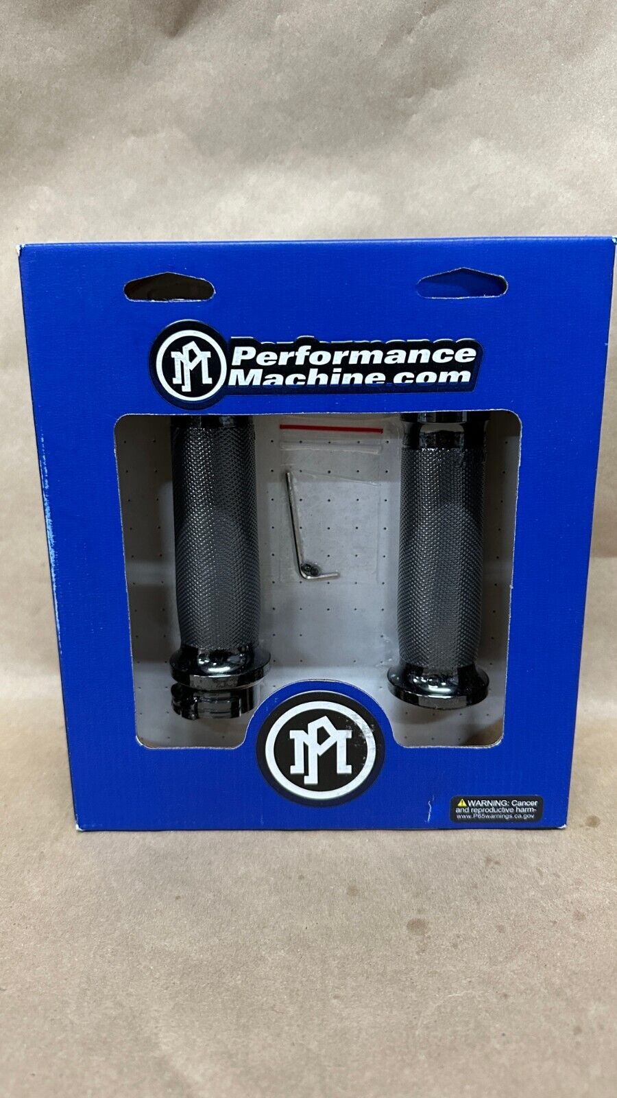 Performance Machine - 0063-2007-B - Contour Renthal Wrapped Grips, Standard -...