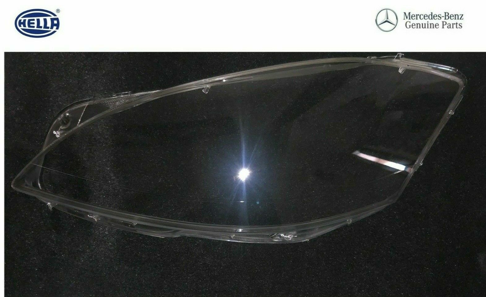 Mercedes W221 S550 S500 S600 S350 S63 S65 AMG Headlight Lens Cover Left Oem New 