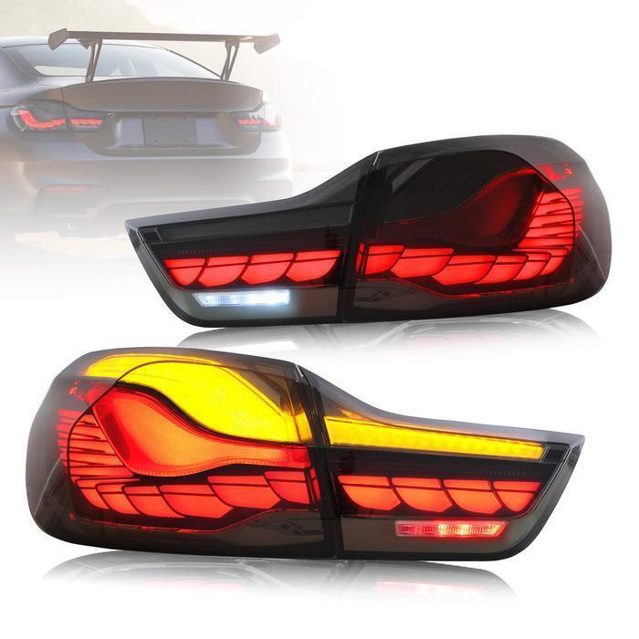 VLAND LED Tail Lights W/Sequential Turn For 2014-20 BMW F32 F33 F36 F82 F83 M4