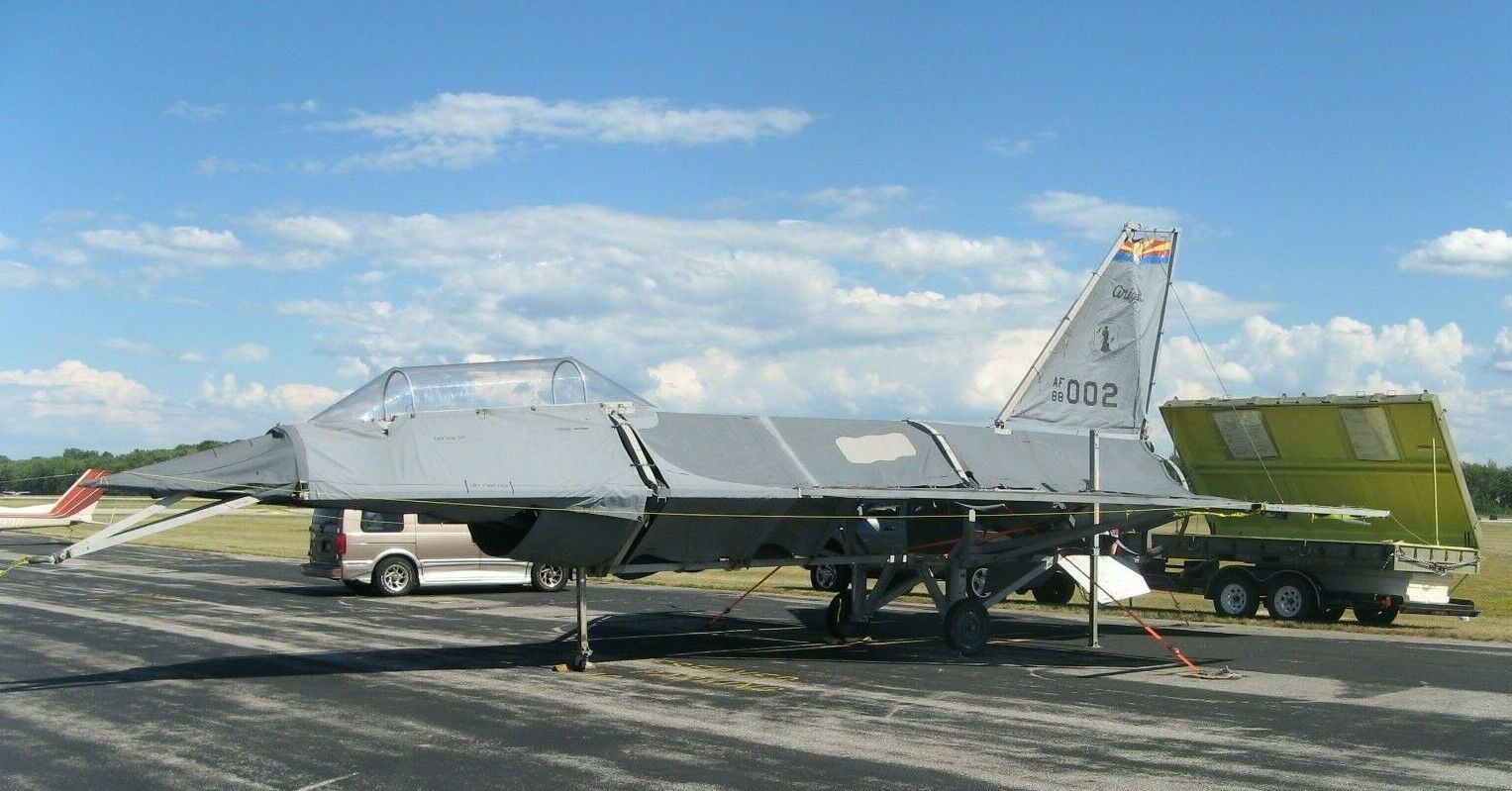 USAF F-16 PROTOTYPE GROUND DECOY FROM THE US AIR FORCE MUSEUM