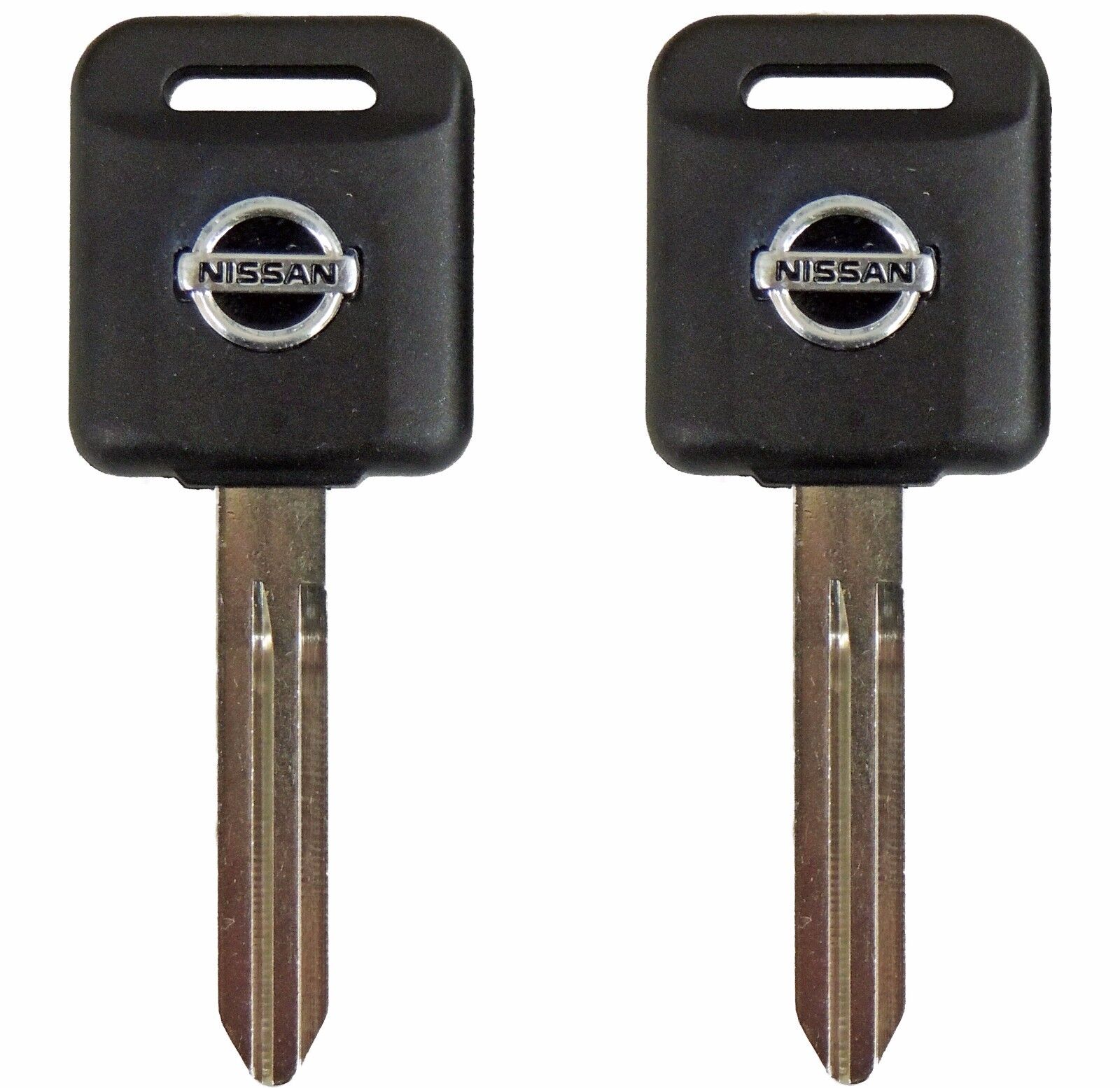 2 Ignition Key Blanks for Nissan 350Z Transponder Chip Key ID46