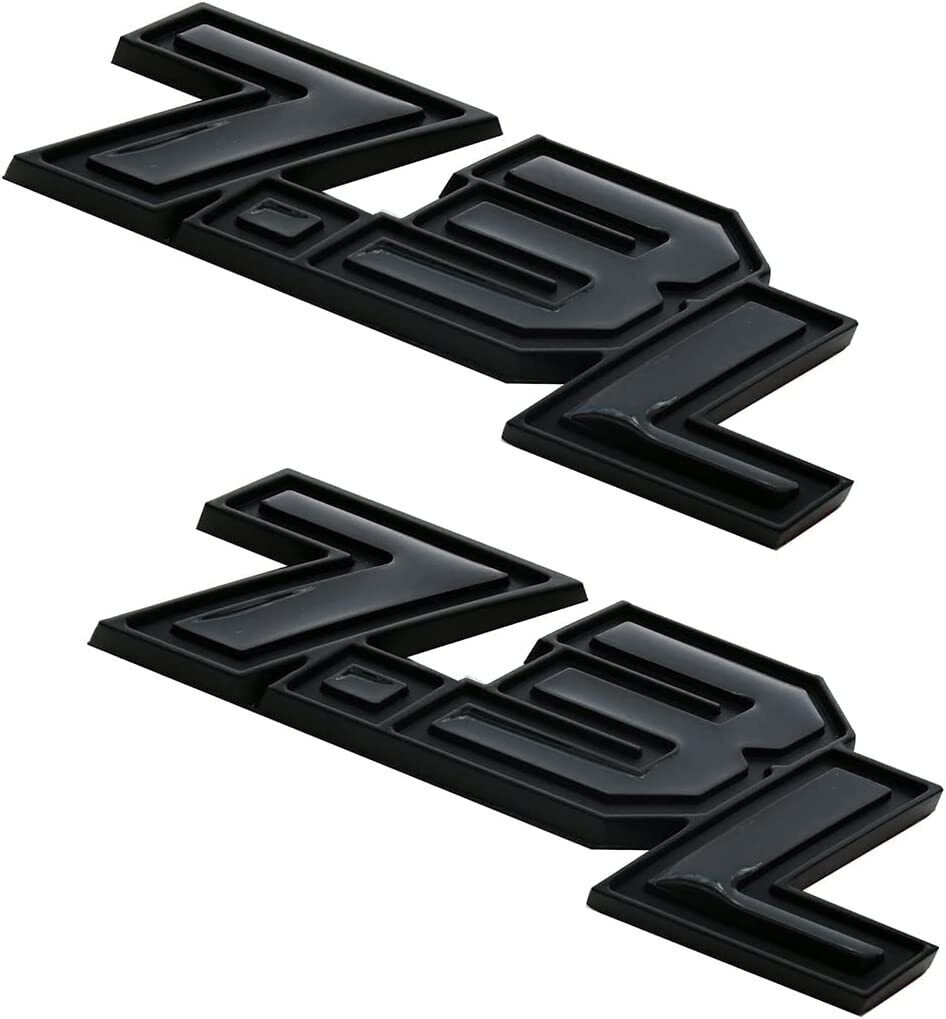2pcs OEM 7.3L Emblem Fender 7.3 L Badge 3D Compatible with 250 350 450 Black