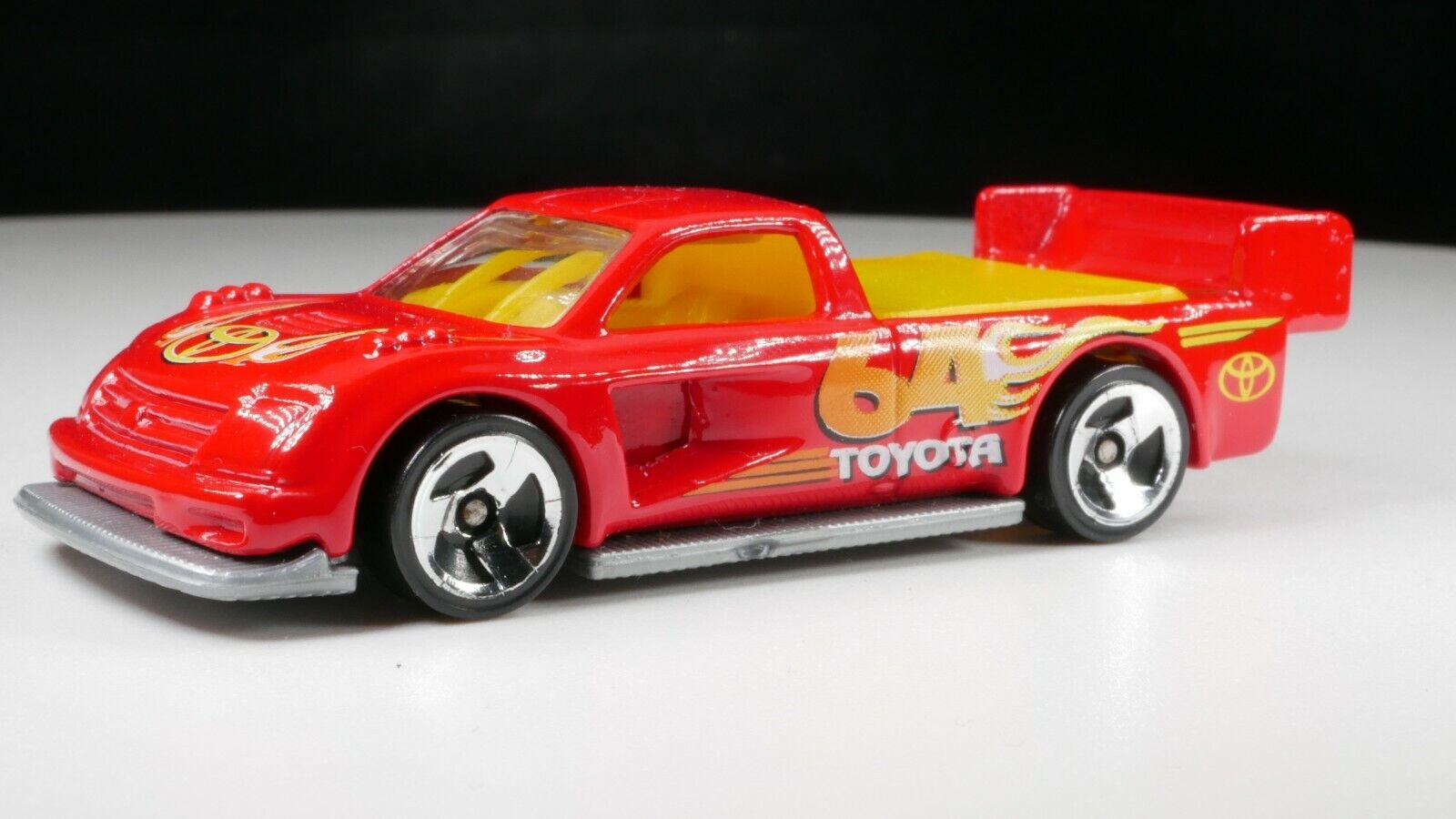 '00 HOT WHEELS PIKES PEAK TOYOTA TACOMA 1:64 SCALE RACING SPOILER RED 3SP
