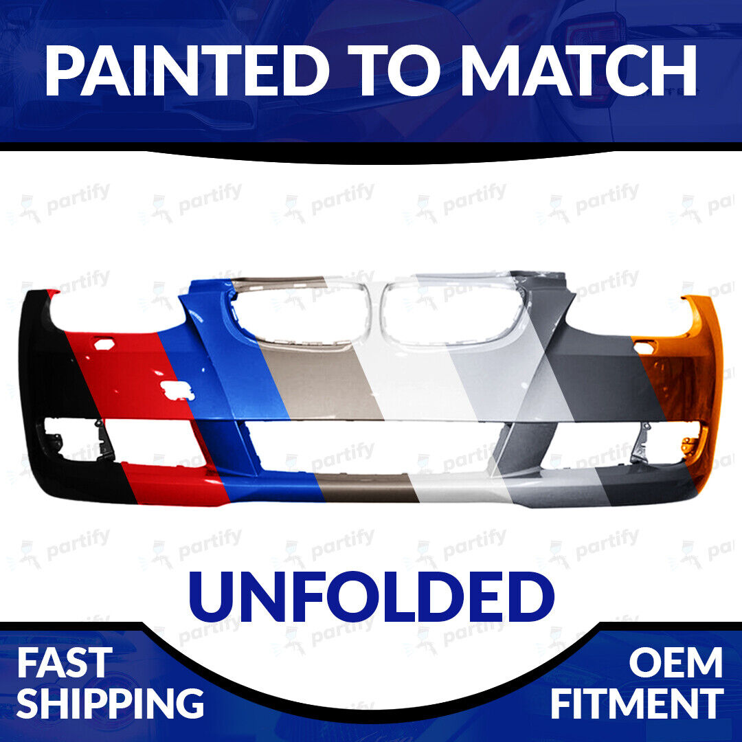 NEW Painted 2007-2010 BMW 3-Series Non-M Coupe/Convertible Unfolded Front Bumper