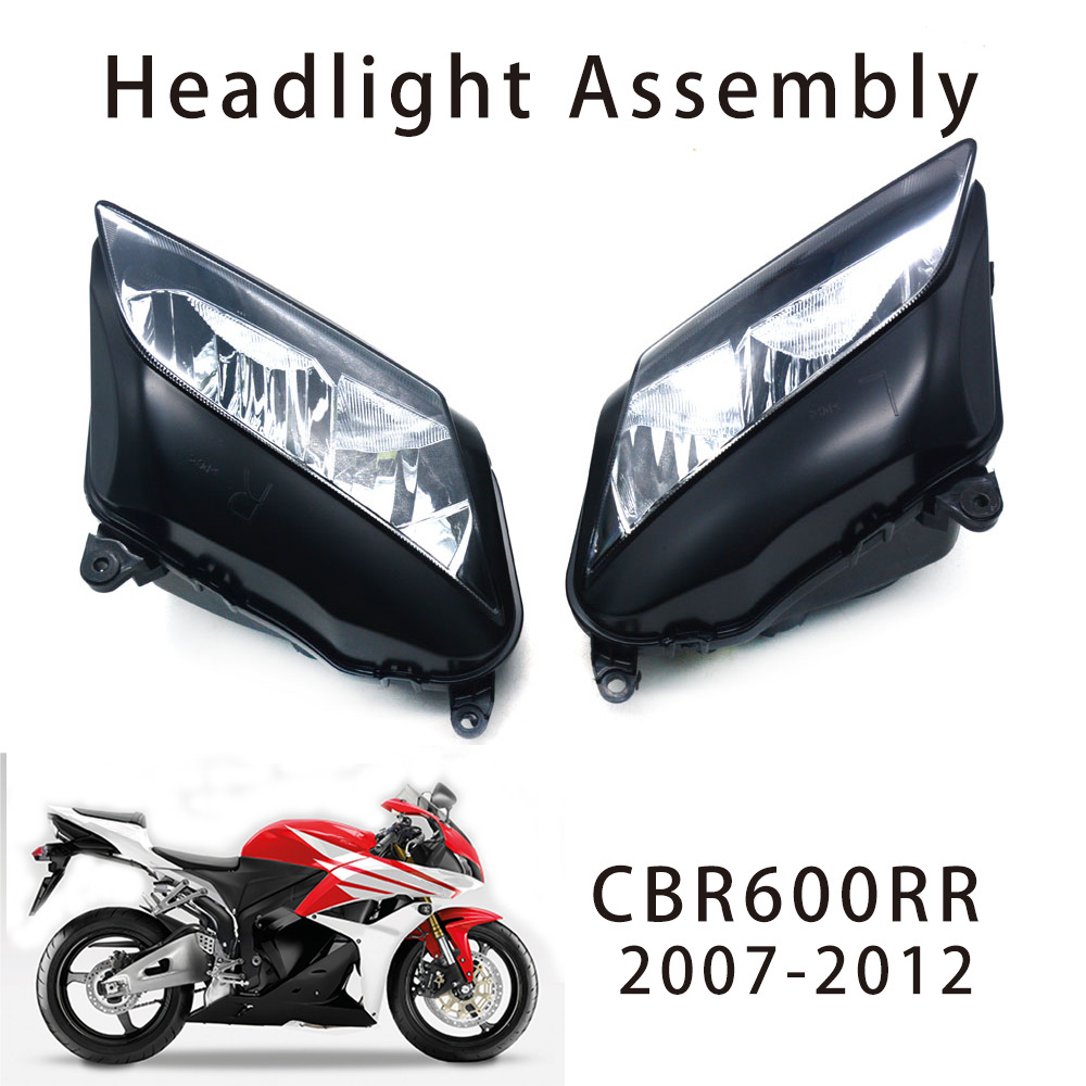 CBR600RR Headlight Assembly Motorcycle Front Headlamp For CBR600RR 2007-2012
