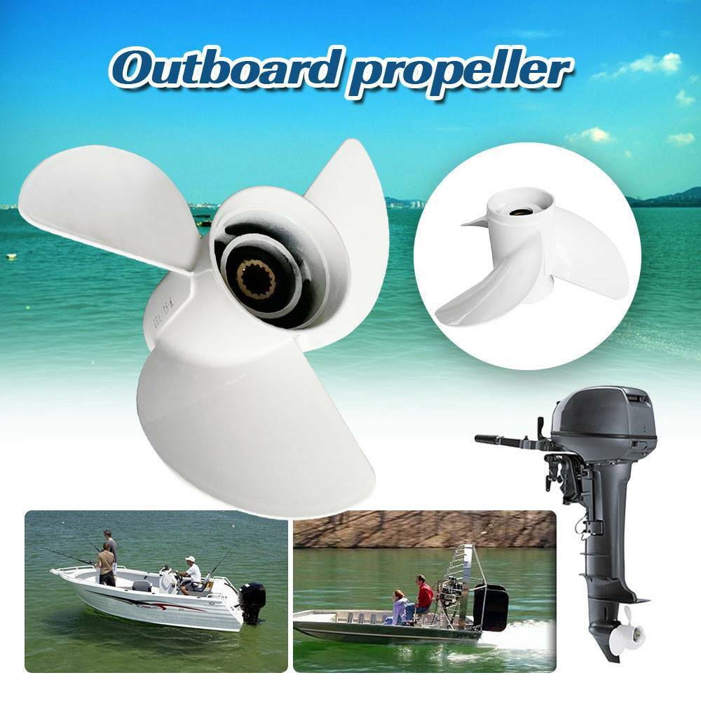 13 1/2x15-K Aluminum Outboard Propeller for Yamaha 50-130HP 6E5-45947-00-EL
