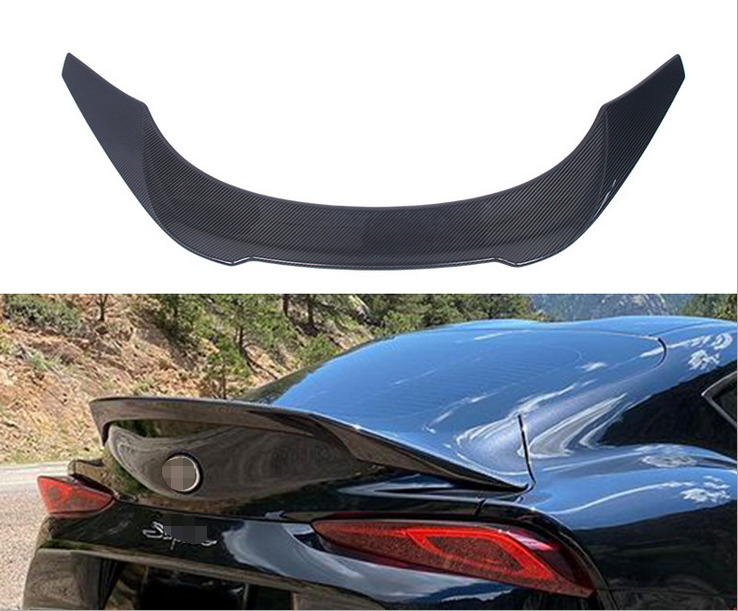 for Toyota Supra 2020-2021 A90 Real Carbon Fiber Trunk Spoiler Wing