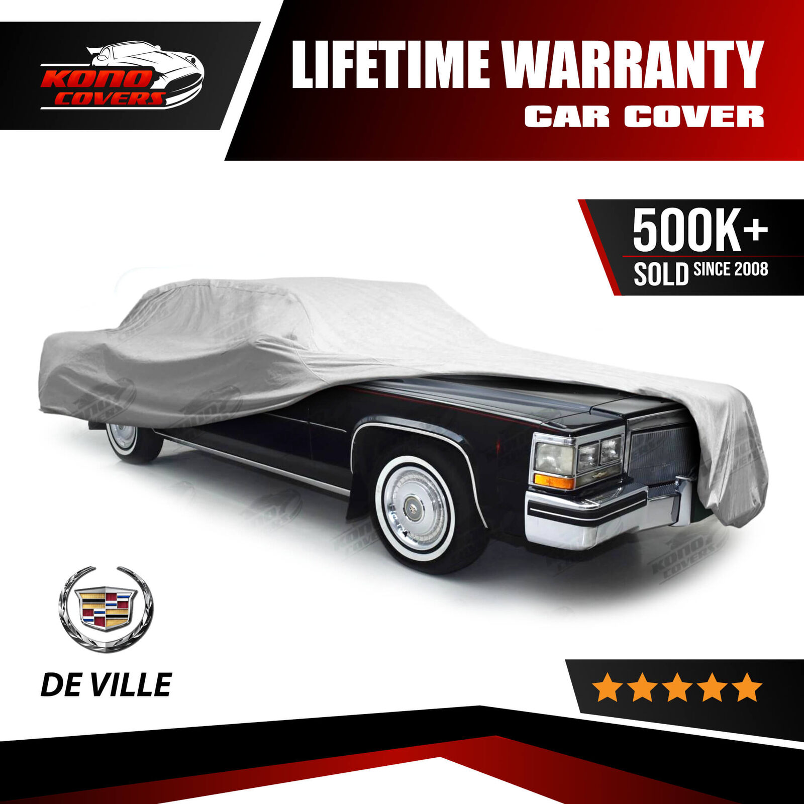Cadillac Deville 4 Layer Car Cover Outdoor Water Proof Rain Sun Dust Early Gen.