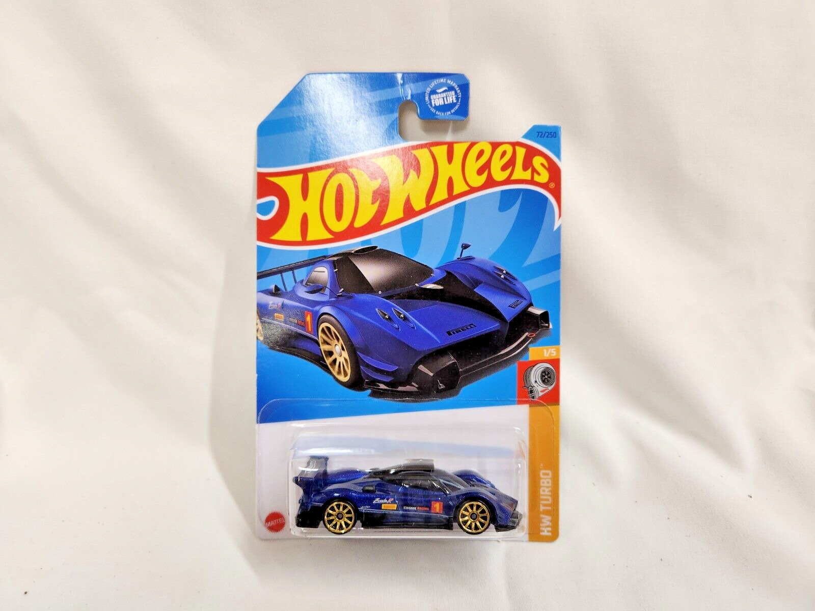 💎 Hot Wheels Pagani Zonda R 2023 72/250 Blue HW Turbo 1/5 #463