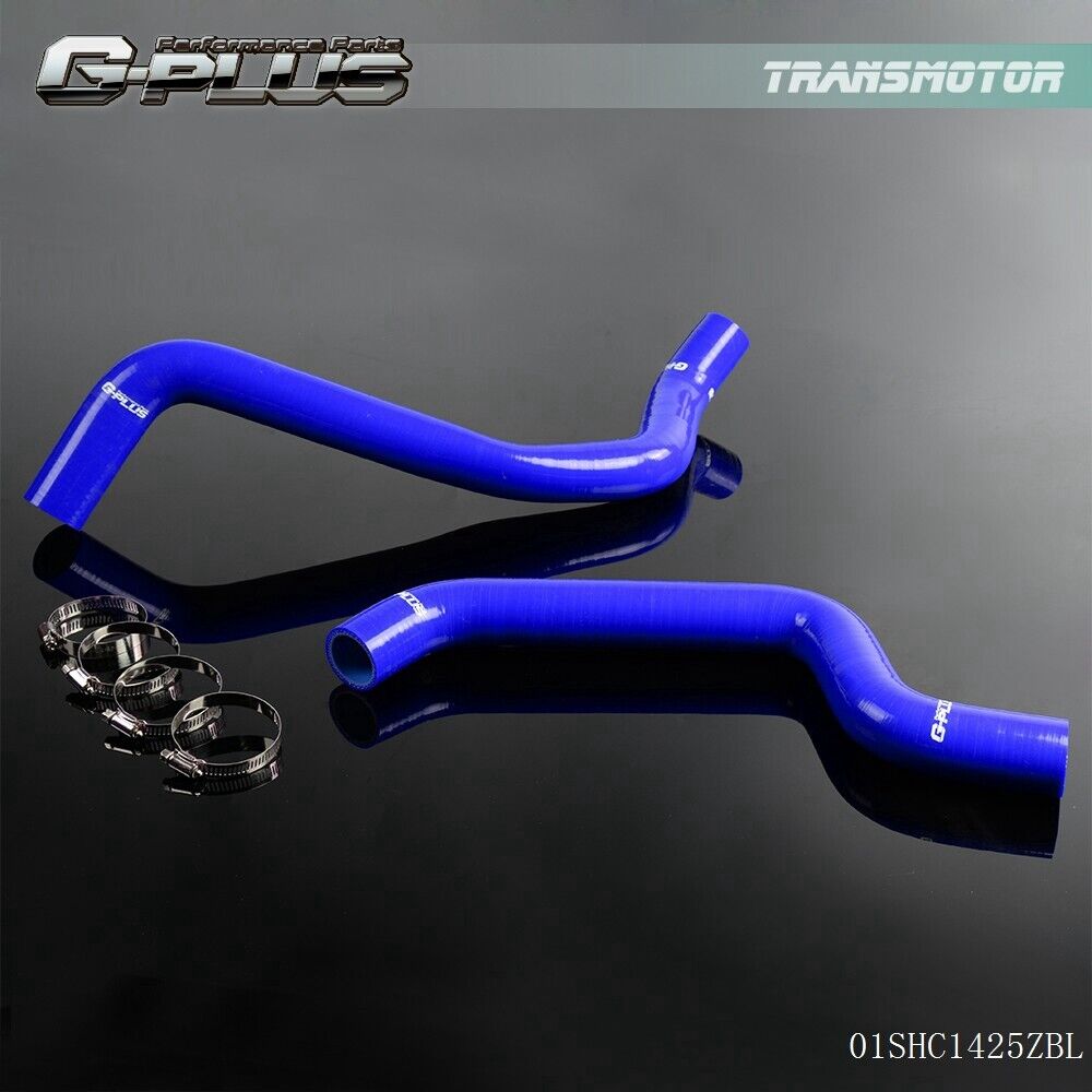 Fit For 91-99 Mitsubishi 3000 GT/91-96 Dodge Stealth Silicone Radiator Hose Blue