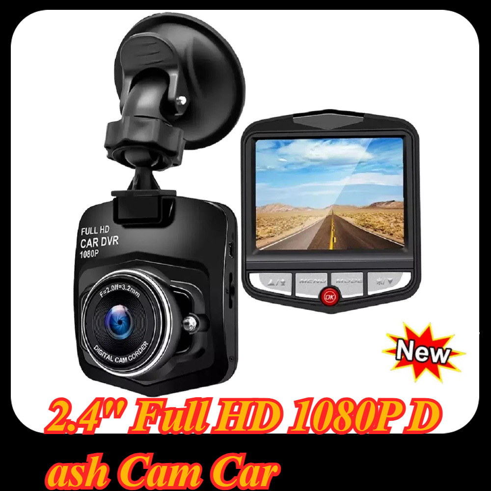 2.4\'\' Full HD 1080P Dash Cam Car DVR Front or Rear Camera Night Vision G-sensor