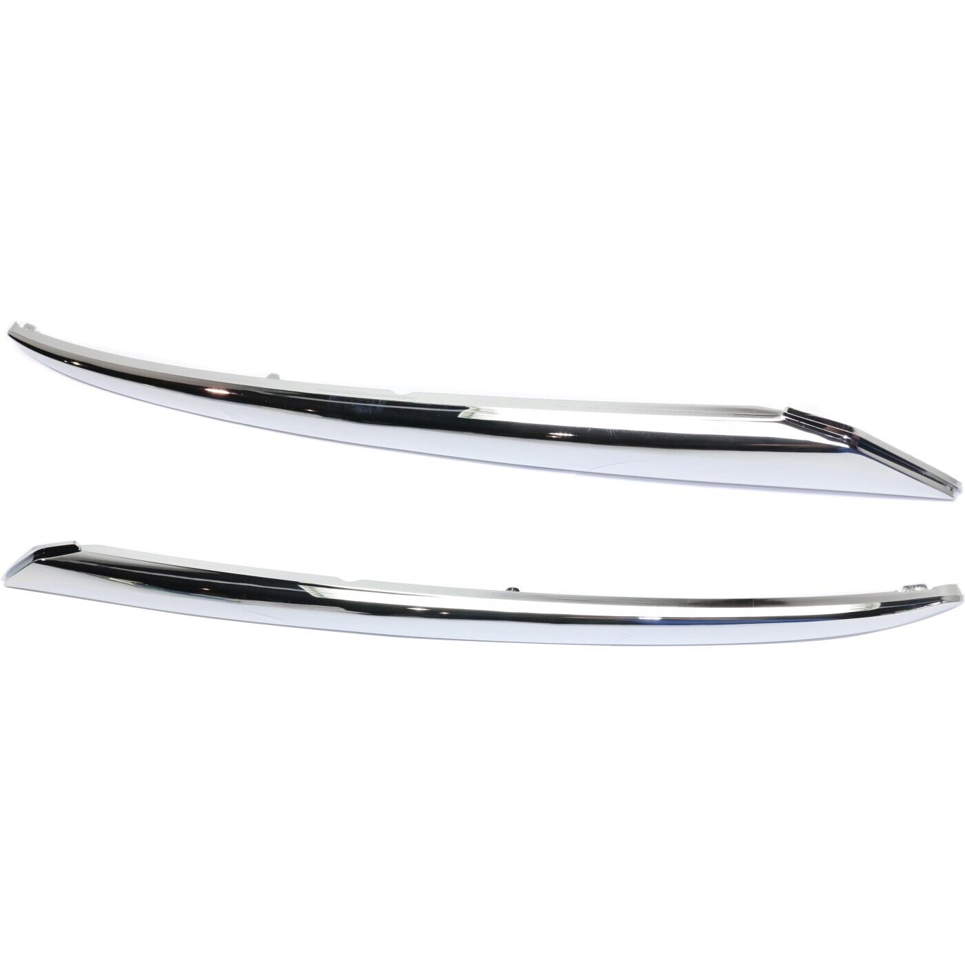 Bumper Trim Set For 2013-2016 Nissan Pathfinder Front Left and Right Chrome