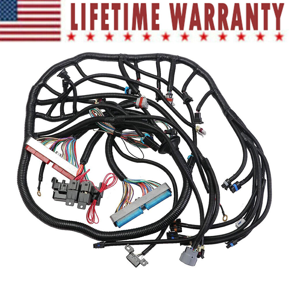 For LS SWAPS DBC 4.8 5.3 6.0 1999-2005 2006 Wiring Harness Stand Alone LS1-4L60E