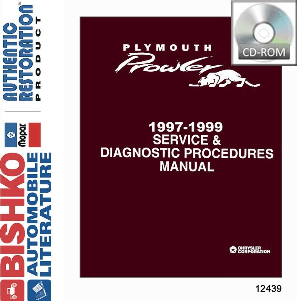 1997 1998 1999 Plymouth Prowler Shop Service Repair Manual CD