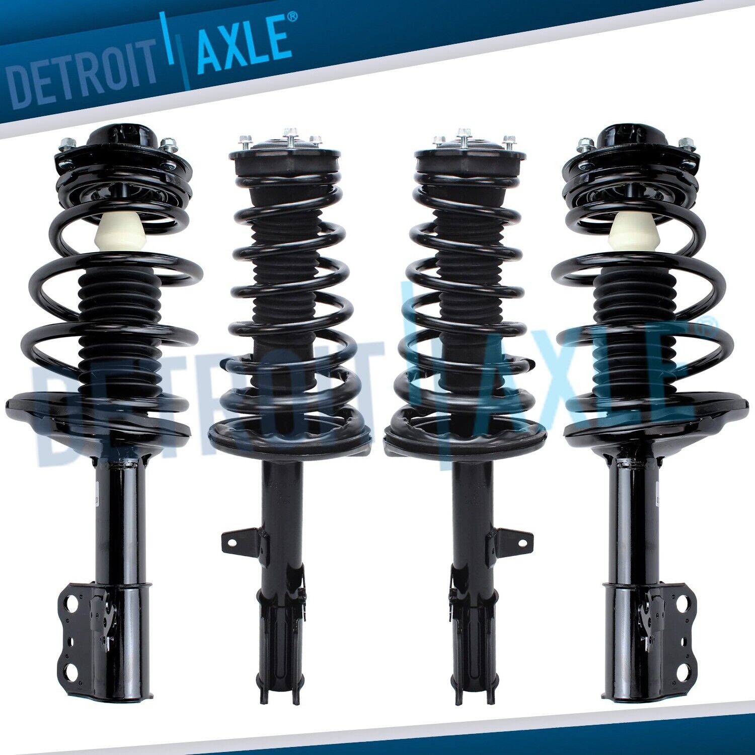 for 1992- 1996 Toyota Camry Front & Rear Struts & Coil Springs Coupe Sedan 2.2L