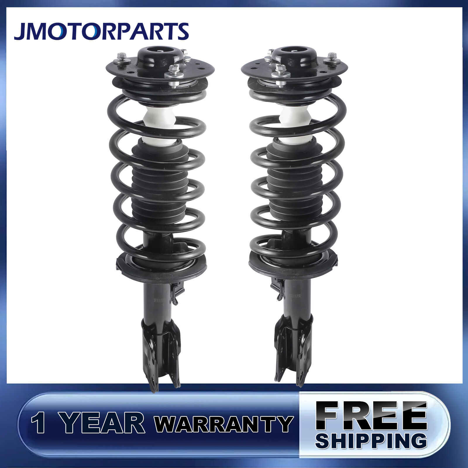 Set(2) Front Shock Absorbers Struts Assembly For Chevrolet Equinox GMC Terrain