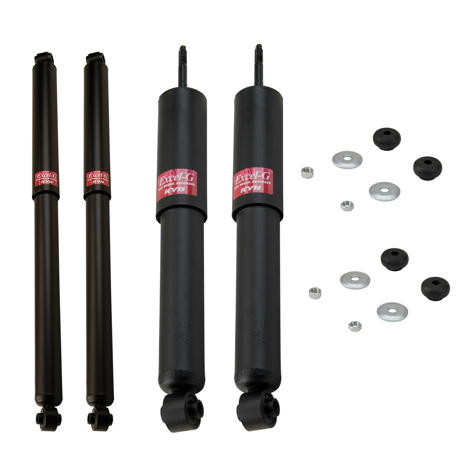 KYB Excel-G Front & Rear Shock Absorbers Kit Set for FORD F-150 F-250 Bronco