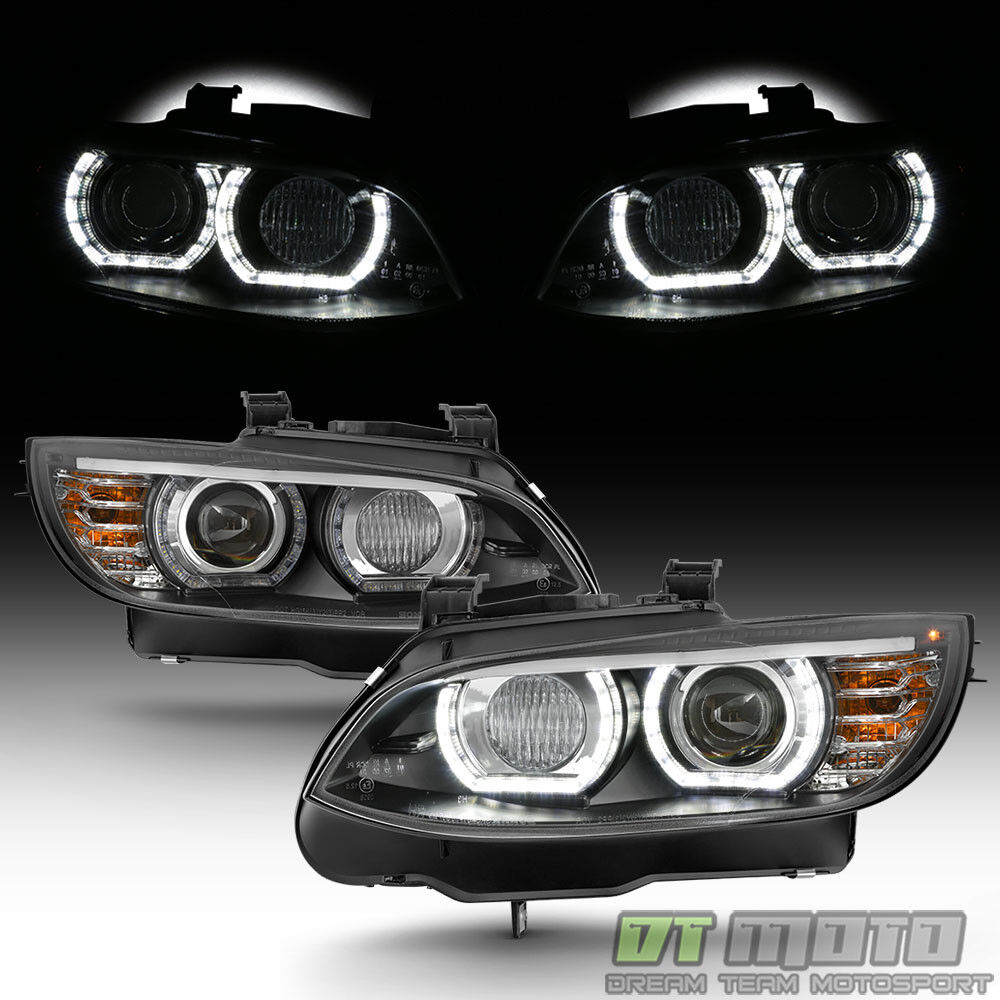 HID/Xenon 2007-2010 BMW E92 E93 328i 335i Coupe F32 Style LED 3D Halo Headlights