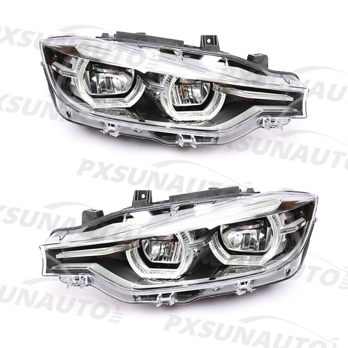 PENSUN LED DRL For 2013 14 15 BMW F30 3-Series Projector Headlights Replace Halo