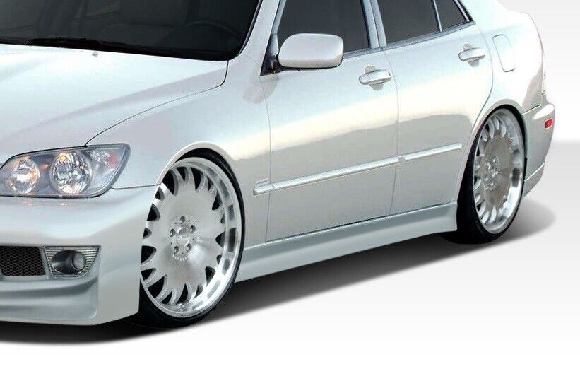 Duraflex V-Speed 2 Side Skirts Rockers 2PC for 2000-2005 IS Series IS300