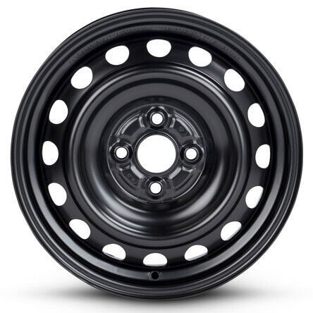 New Wheel For 2012-2019 Toyota Prius C 15 Inch Black Steel Rim