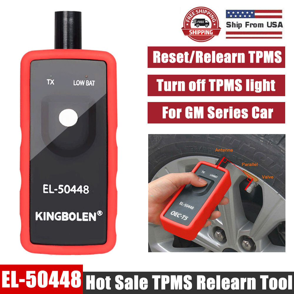 EL-50448 TPMS Reset Tool Relearn Tool Auto Tire Pressure Sensor For GM Vehicles