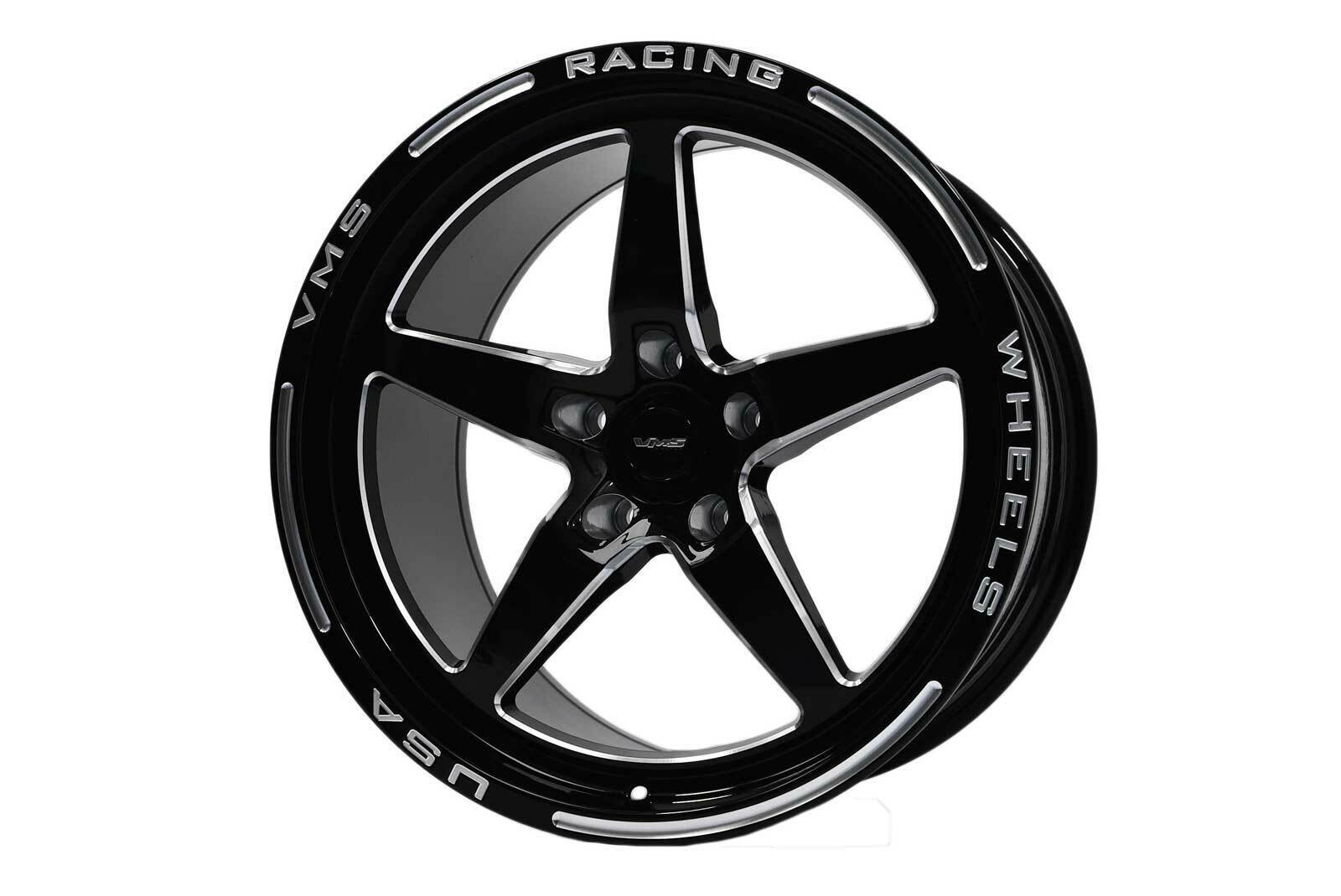 VMS Racing Drag V Star Wheel Rim 18X9.5 +35 OFFSET (6.63\