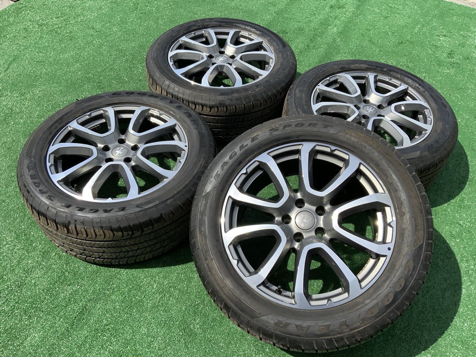 Maserati Levante  Factory Original Wheels  Stocks Wheels Goodyear Tires