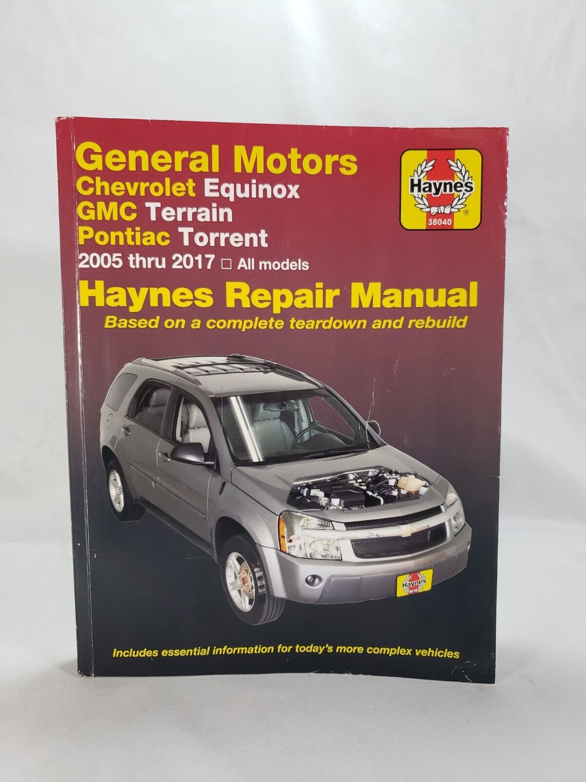 2005 - 2017 Chevrolet Equinox GMC Terrain PontiacTorrent Haynes Repair Book 
