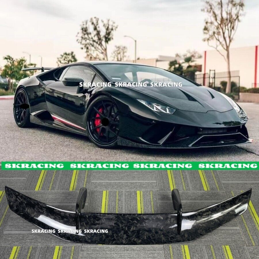 Forge Carbon Rear Trunk Spoiler Wing lip For Lamborghini Huracan Evo LP610 LP580