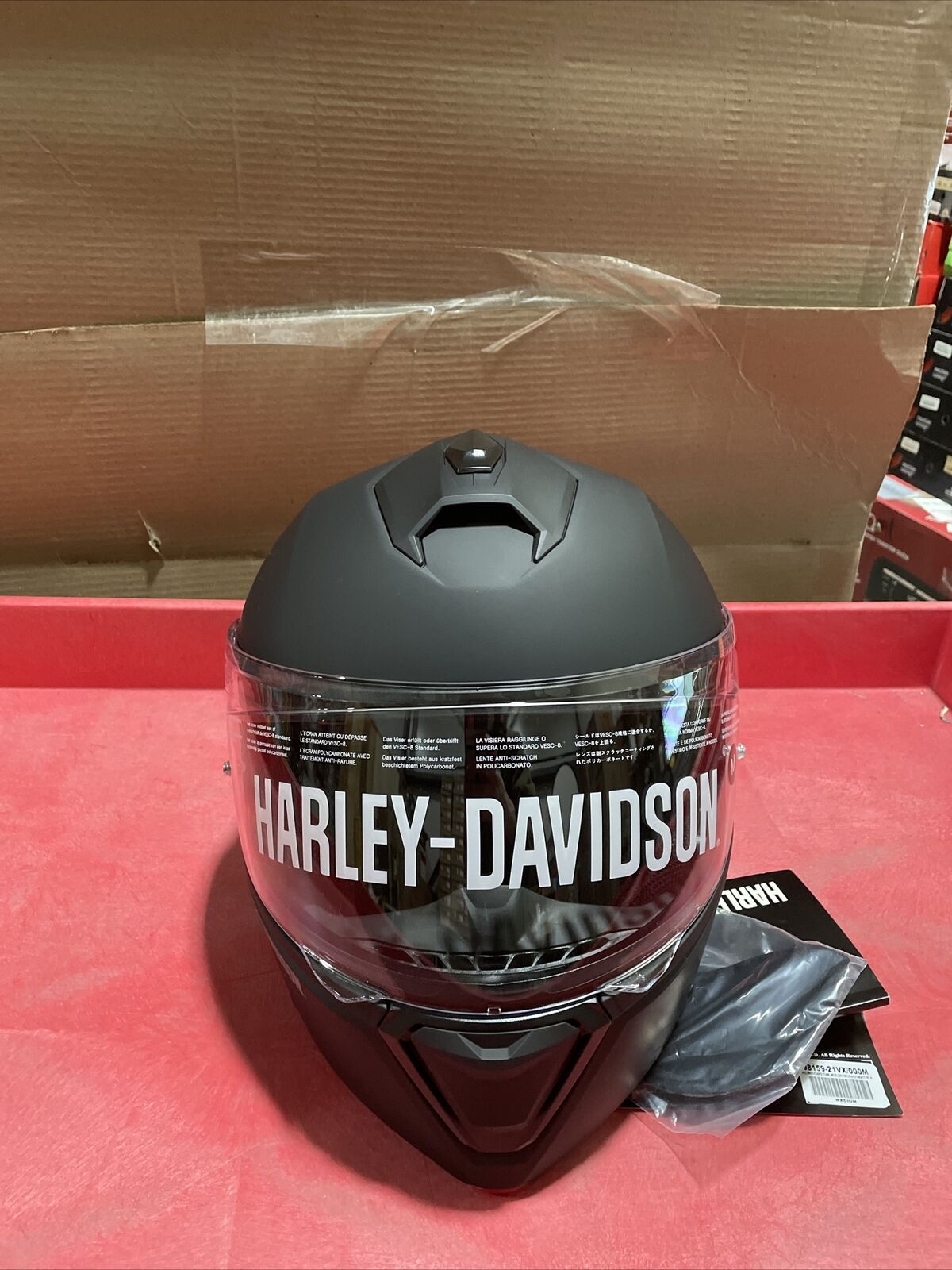 Harley Davidson Capstone Black Helmet Size L 98159-21VX Brand New NIB