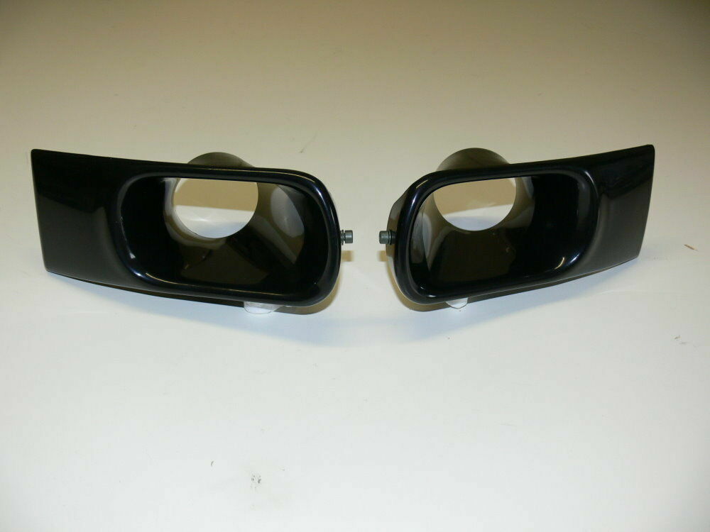 PORSCHE 911 964 RS SET FRONT BUMPER AIR DUCTS FOR REPLACES FOG LIGHTS NEW
